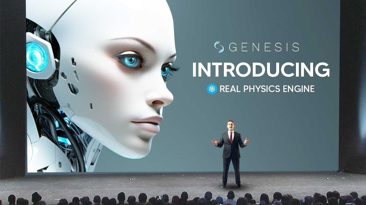 Genesis – How Robots will be trained in virtual simulation. This NEW AI System SIMULATES REALITY